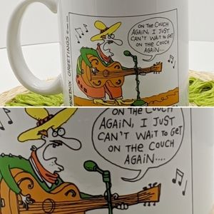SHOEBOX GREETINGS 'On The Couch Again' Mug